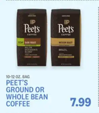 Kings Food Markets PEET'S GROUND OR WHOLE BEAN COFFEE offer