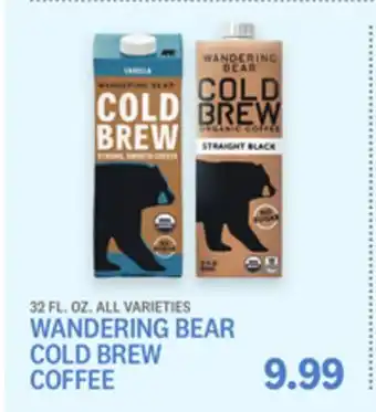 Kings Food Markets WANDERING BEAR COLD BREW COFFEE offer