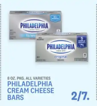 Kings Food Markets PHILADELPHIA CREAM CHEESE BARS offer