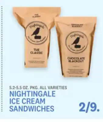 Kings Food Markets NIGHTINGALE ICE CREAM SANDWICHES offer