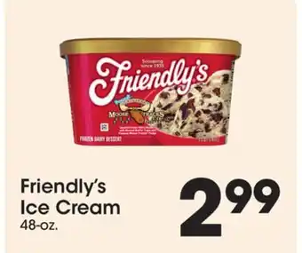 Price Rite Friendly's Ice Cream offer