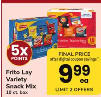 ACME Frito Lay Variety Snack Mix offer