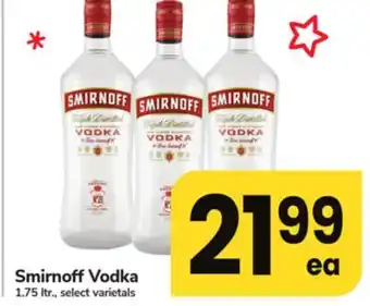 ACME Smirnoff Vodka offer