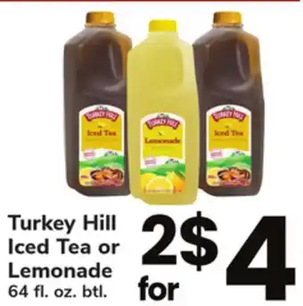 ACME Turkey Hill Iced Tea or Lemonade offer