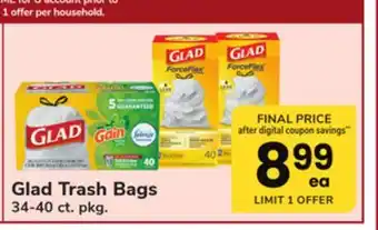 ACME Glad Trash Bags offer