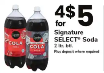ACME Signature SELECT Soda offer