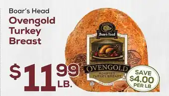 DeCicco & Sons Boar's Head Ovengold Turkey Breast offer