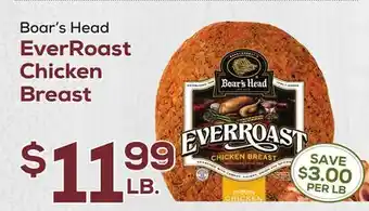 DeCicco & Sons Boar's Head EverRoast Chicken Breast offer