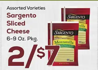 DeCicco & Sons Sargento Sliced Cheese offer
