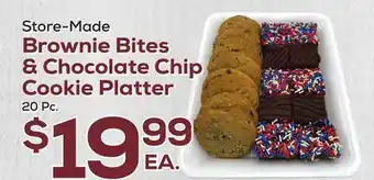 DeCicco & Sons Brownie Bites & Chocolate Chip Cookie Platter offer