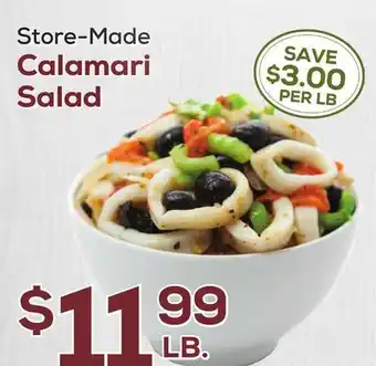 DeCicco & Sons Calamari Salad offer