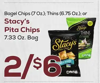 DeCicco & Sons Stacy's Pita Chips 7.33 Oz. Bag offer