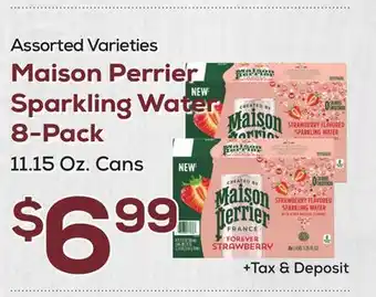 DeCicco & Sons Maison Perrier Sparkling Water 8-Pack offer