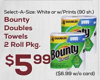 DeCicco & Sons Bounty Doubles Towels, 2 Roll Pkg offer