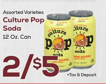 DeCicco & Sons Culture Pop Soda offer
