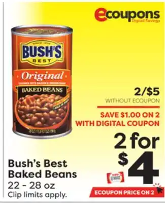 Weis Markets Bush's Best Baked Beans offer