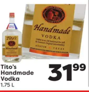 Weis Markets Tito's Handmade Vodka offer