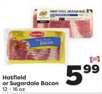 Weis Markets Hatfield or Sugardale Bacon offer