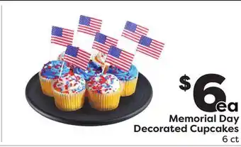 Weis Markets Memorial Day Decorated Cupcakes offer