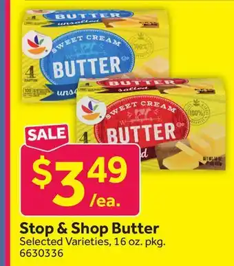 Stop&Shop Stop & Shop Butter offer