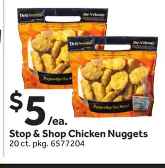 Stop&Shop Stop & Shop Chicken Nuggets offer