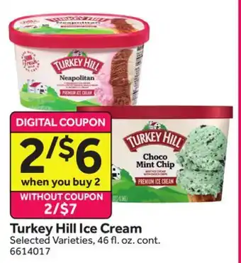 Stop&Shop Turkey Hill Ice Cream offer