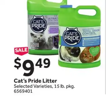 Stop&Shop Cat's Pride Litter offer