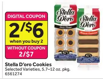 Stop&Shop Stella D'oro Cookies offer