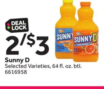 Stop&Shop Sunny D offer