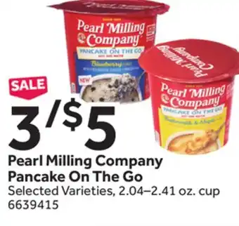 Stop&Shop Pearl Milling Company Pancake On The Go offer