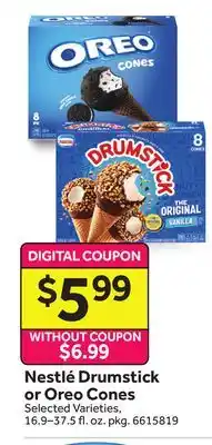 Stop&Shop Nestlé Drumstick or Oreo Cones offer