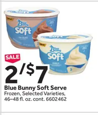 Stop&Shop Blue Bunny Soft Serve offer