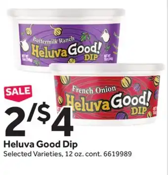 Stop&Shop Heluva Good Dip offer