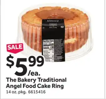 Stop&Shop Traditional Angel Food Cake Ring offer