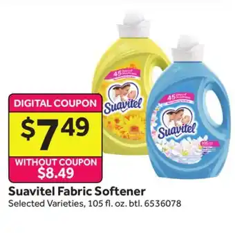 Stop&Shop Suavitel Fabric Softener offer