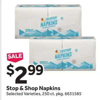 Stop&Shop Stop & Shop Napkins offer