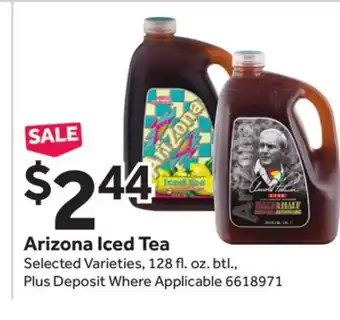 Stop&Shop Arizona Iced Tea offer