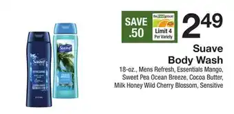 The Fresh Grocer Body Wash offer