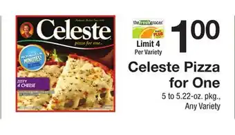 The Fresh Grocer Pizza for One offer