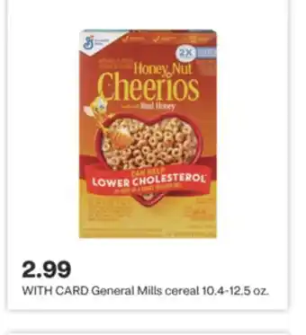 CVS General Mills cereal 10.4-12.5 oz offer