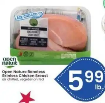 Albertsons Open Nature Boneless Skinless Chicken Breast offer