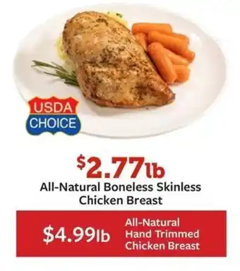Fareway All-Natural Boneless Skinless Chicken Breast offer