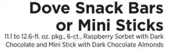 ShopRite Snack Bars or Mini Sticks offer