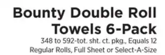 ShopRite Double Roll Towels 6-Pack offer