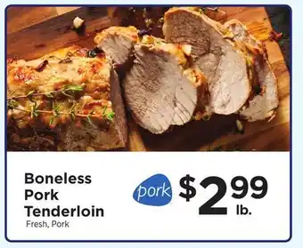 ShopRite Boneless Pork Tenderloin offer