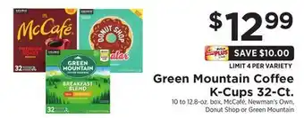 ShopRite Green Mountain Coffee K-Cups 32-Ct offer