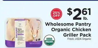 ShopRite Organic Chicken Griller Pack offer