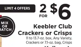 ShopRite Crackers or Crisps offer