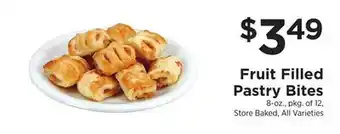 ShopRite Fruit Filled Pastry Bites offer