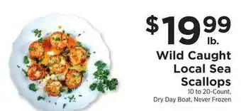 ShopRite Wild Caught Local Sea Scallops offer